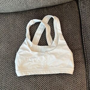 Lululemon White Bra 2 